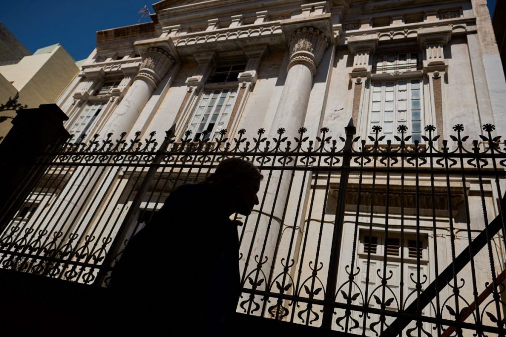 Estado ruinoso del Templo Masónico de Santa Cruz | FOTO: Andrés Gutiérrez