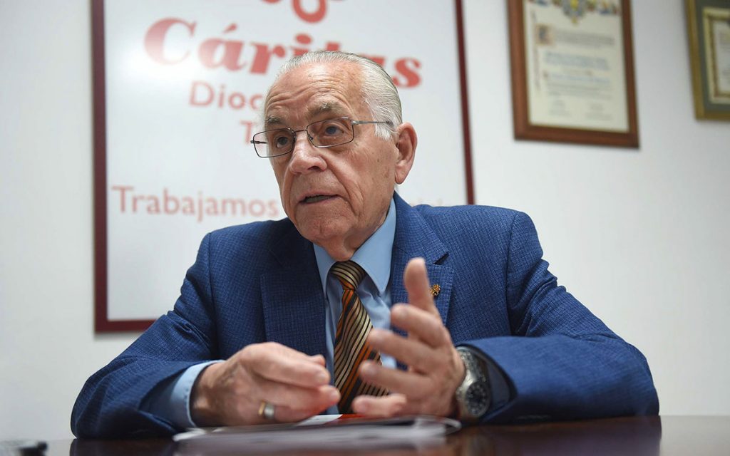 Leonardo Ruiz del Castillo, director de Cáritas en Tenerife