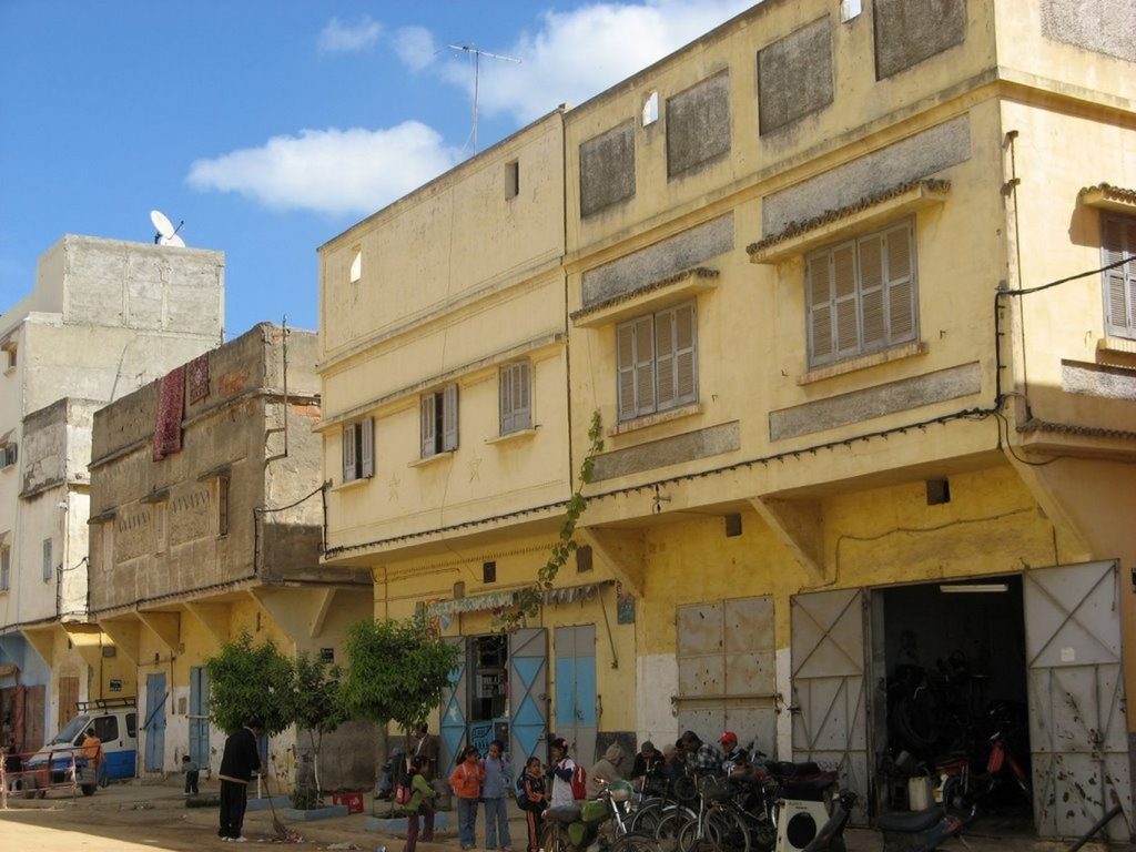Escuela en la que trabajaba el hombre, en el norte de Marruecos. / EE