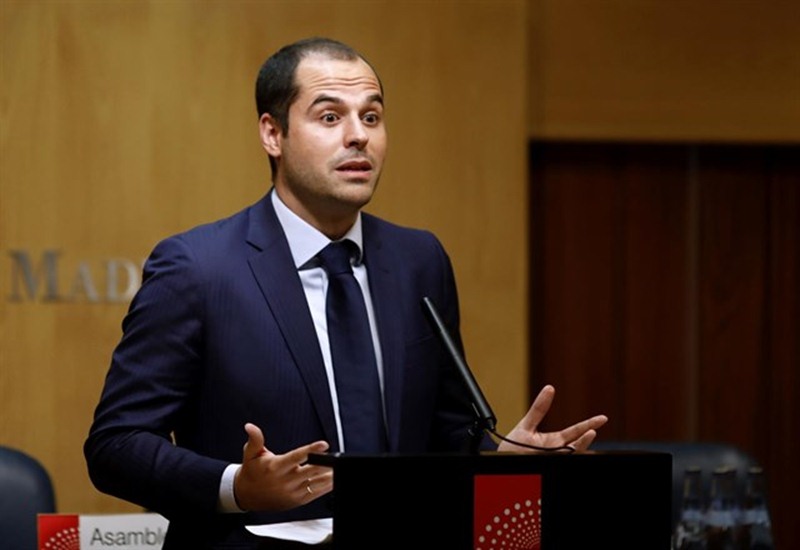 Ignacio Aguado, portavoz de Ciudadanos en la Asamblea de Madrid. / EP