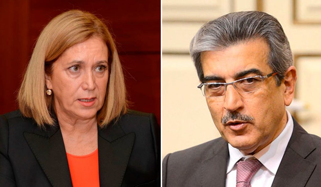 Mercedes Roldós y Román Rodríguez. | DA