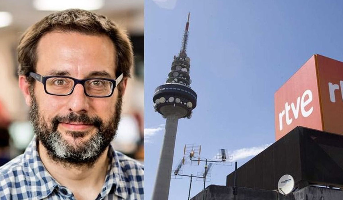 Andrés Gil, actual jefe de Política de 'eldiario.es'. | EL ESPAÑOL