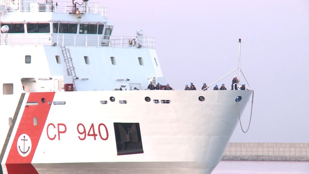 Llega el primer barco de la flota del Aquarius al puerto de Valencia. | EP