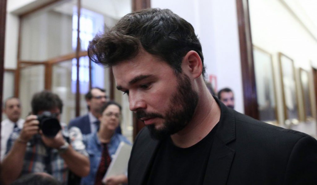 Gabriel Rufián, diputado de ERC