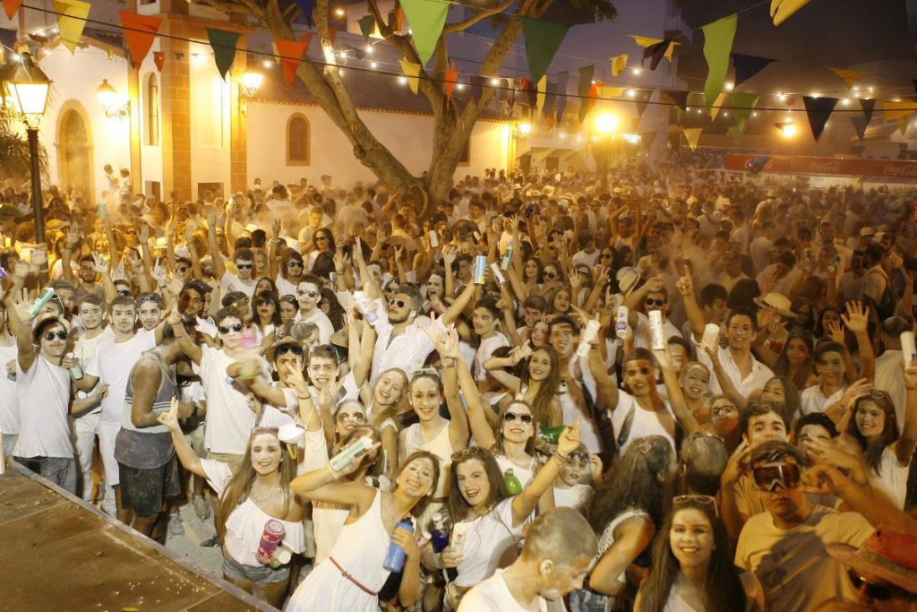 Fiesta de los Polvos Blancos. Candelaria
