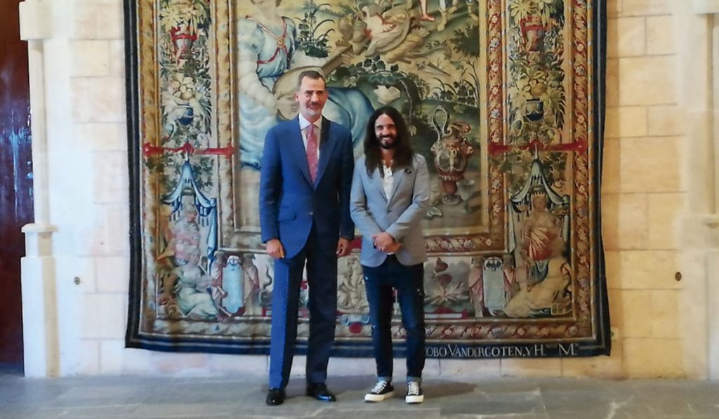 El rey traslada al presidente del Parlament balear la dificultad de dialogar sobre Cataluña. | EP