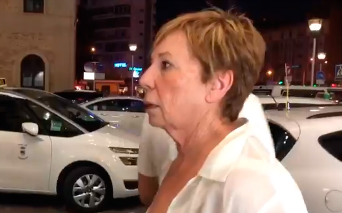 CELIA VILLALOBOS HUELGA TAXI