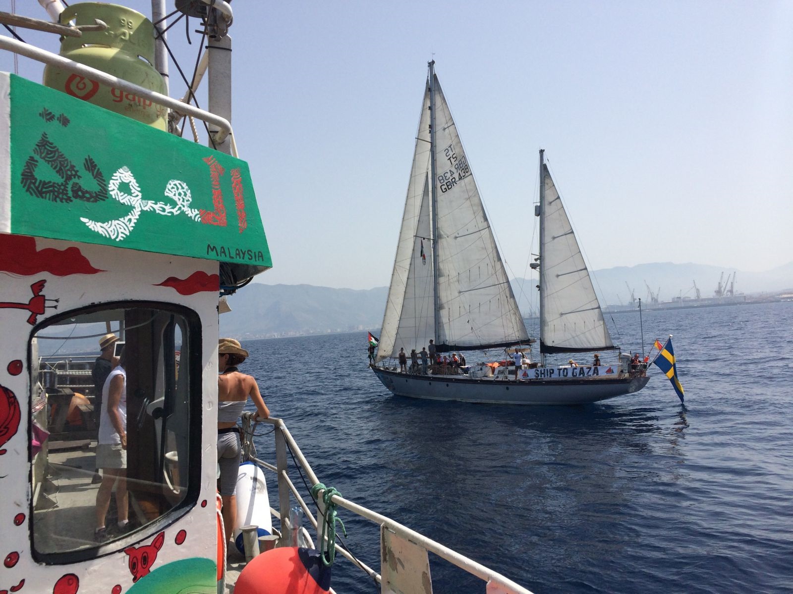 Flotilla de la Libertad rumbo a Gaza