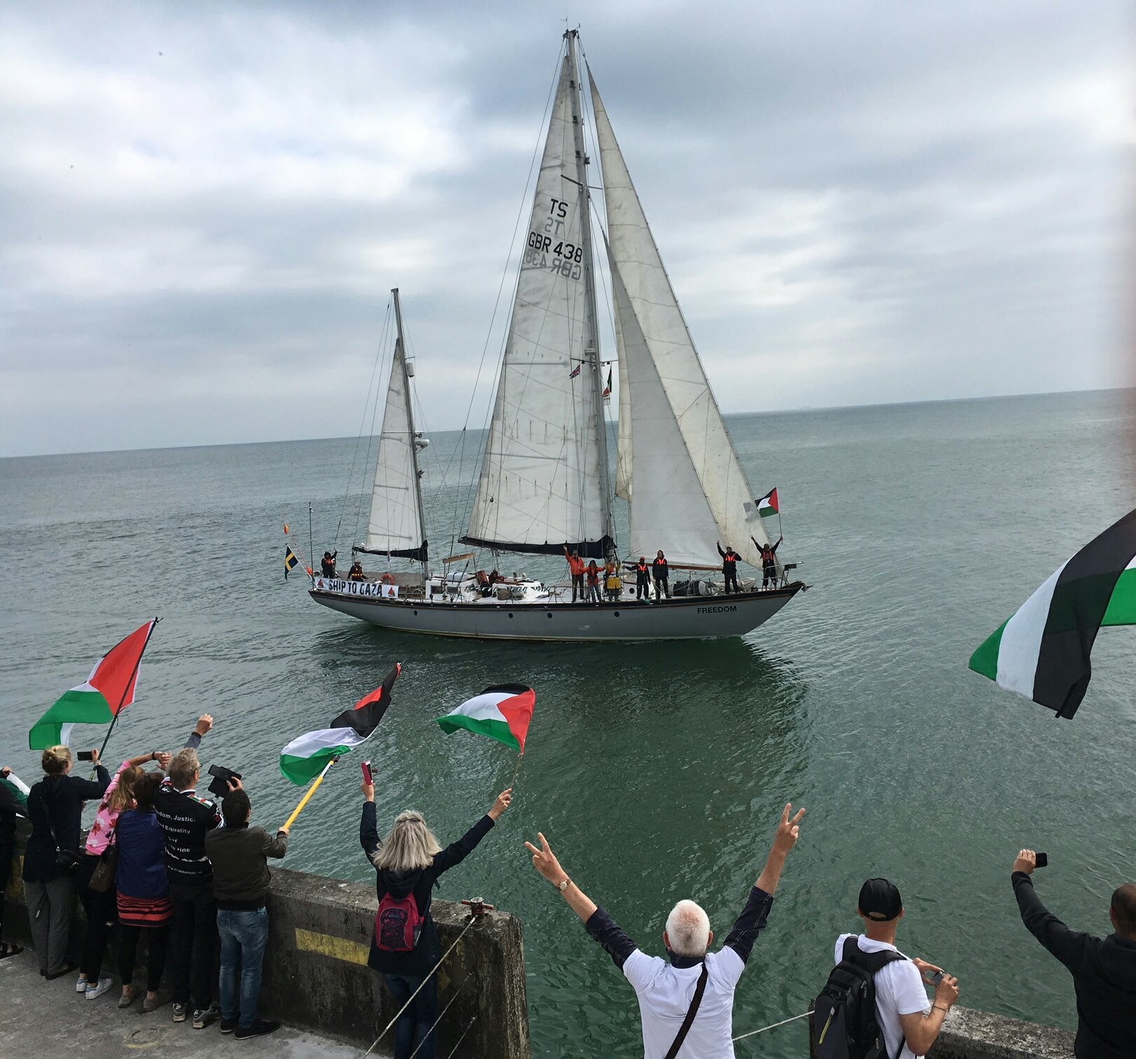 Flotilla de la Libertad rumbo a Gaza