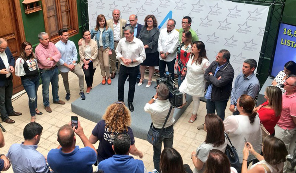 Clavijo es elegido candidato de CC a la Presidencia del Gobierno de Canarias. | EP