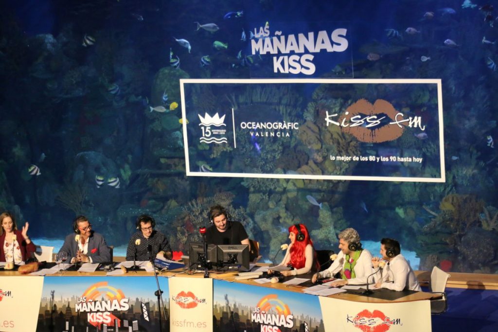 Xavi Rodríguez, María Lama y el resto del equipo de 'Las Mañanas Kiss' visitan Tenerife para grabar su programa. | DA