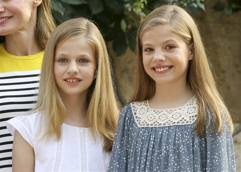 La princesa Leonor y su hermana, la infanta Sofía. | EP