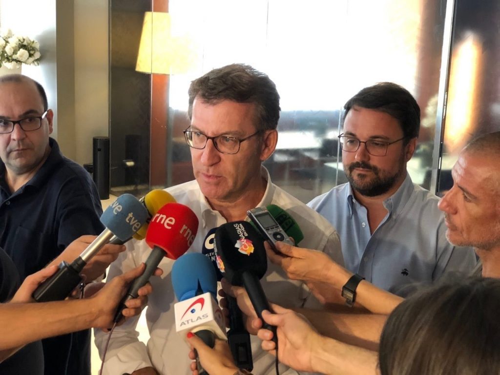 Alberto Núñez Feijóo. | EP