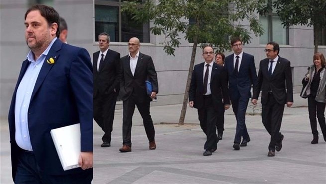 El exvicepresidente de la Generalitat de Cataluña, Oriol Junqueras, y otros cinco presos independentistas "serán conducidos a centros penitenciarios de Cataluña a partir de esta tarde". | EP