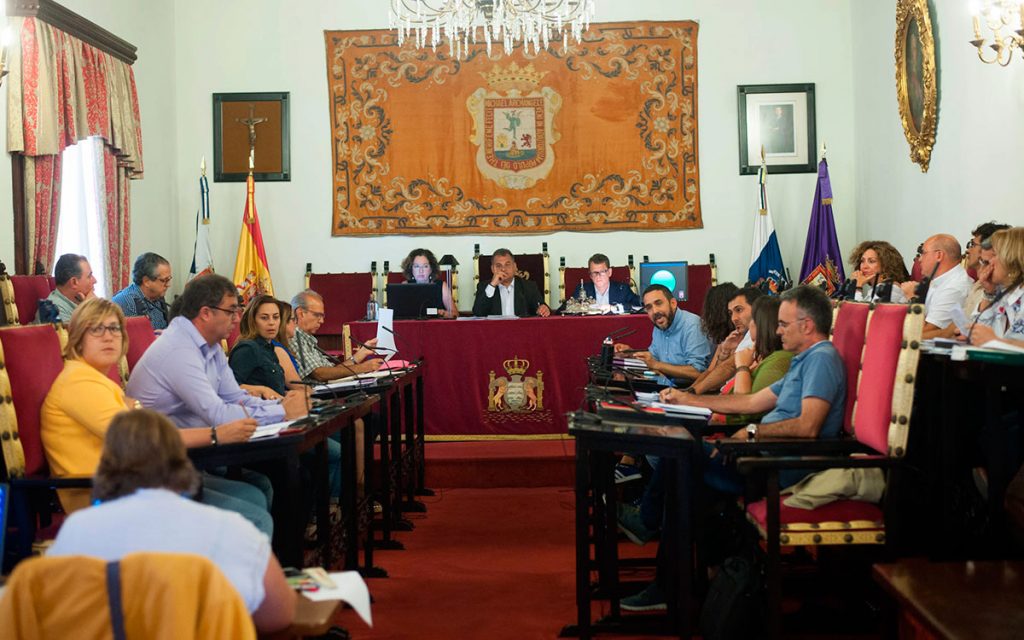 PLENO LA LAGUNA MOCIÓN DE CENSURA