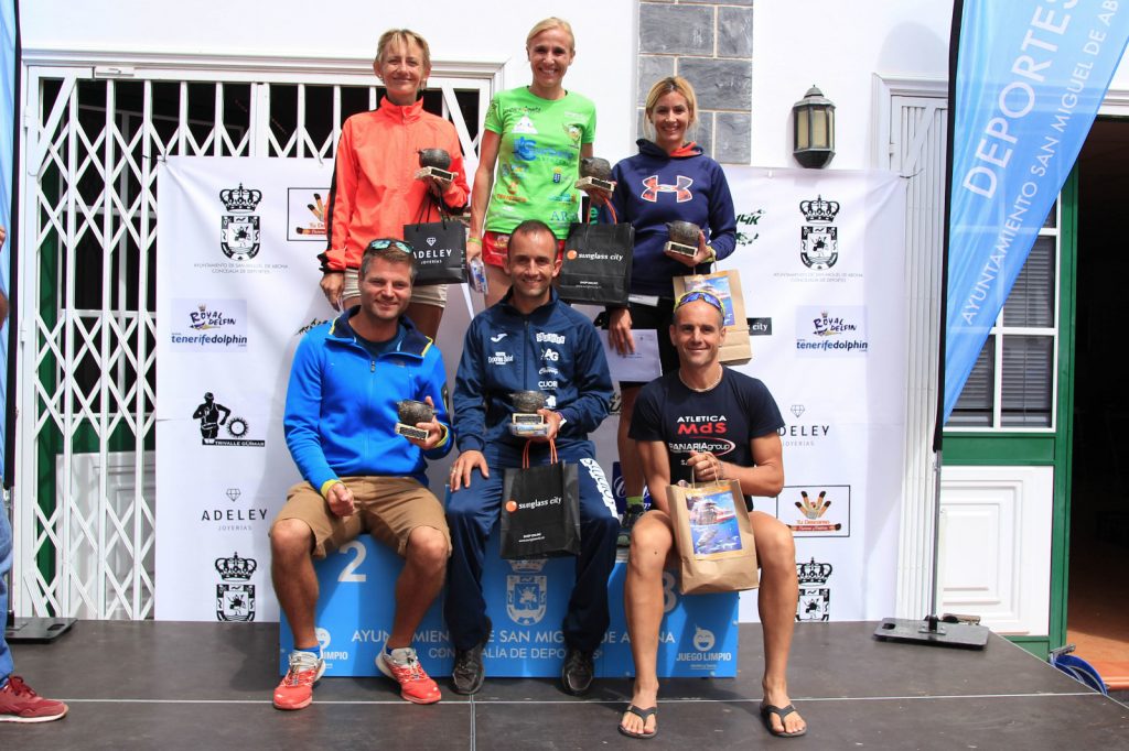 Ganadores de la prueba sureña. Da