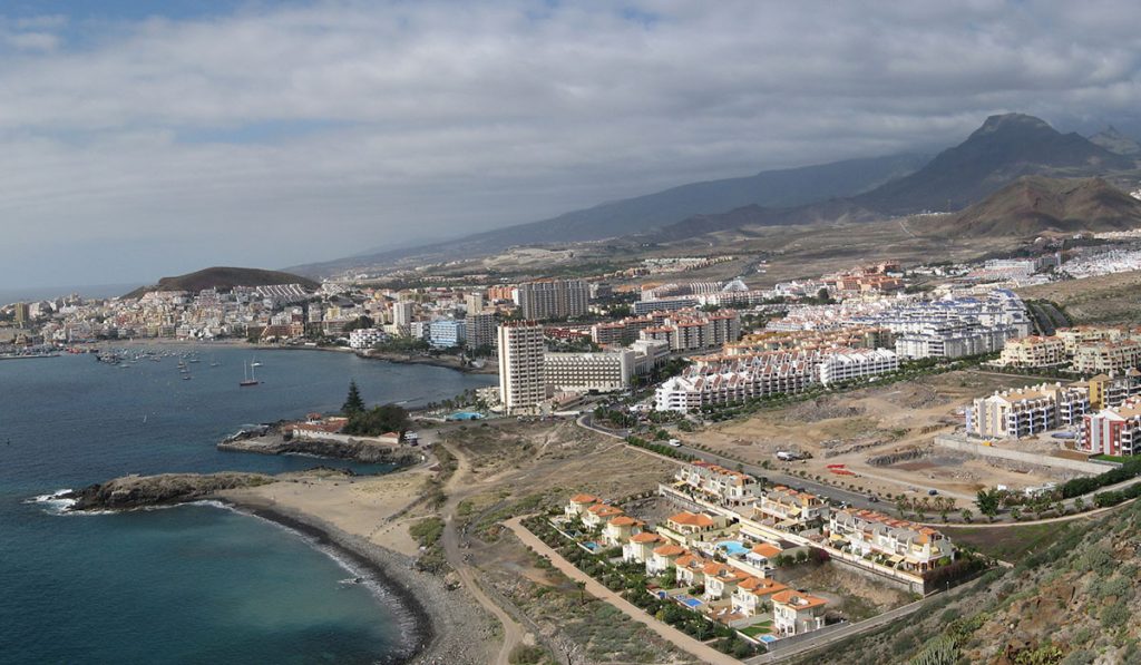 Imagen panorámica de Los Cristianos (Arona). | DA