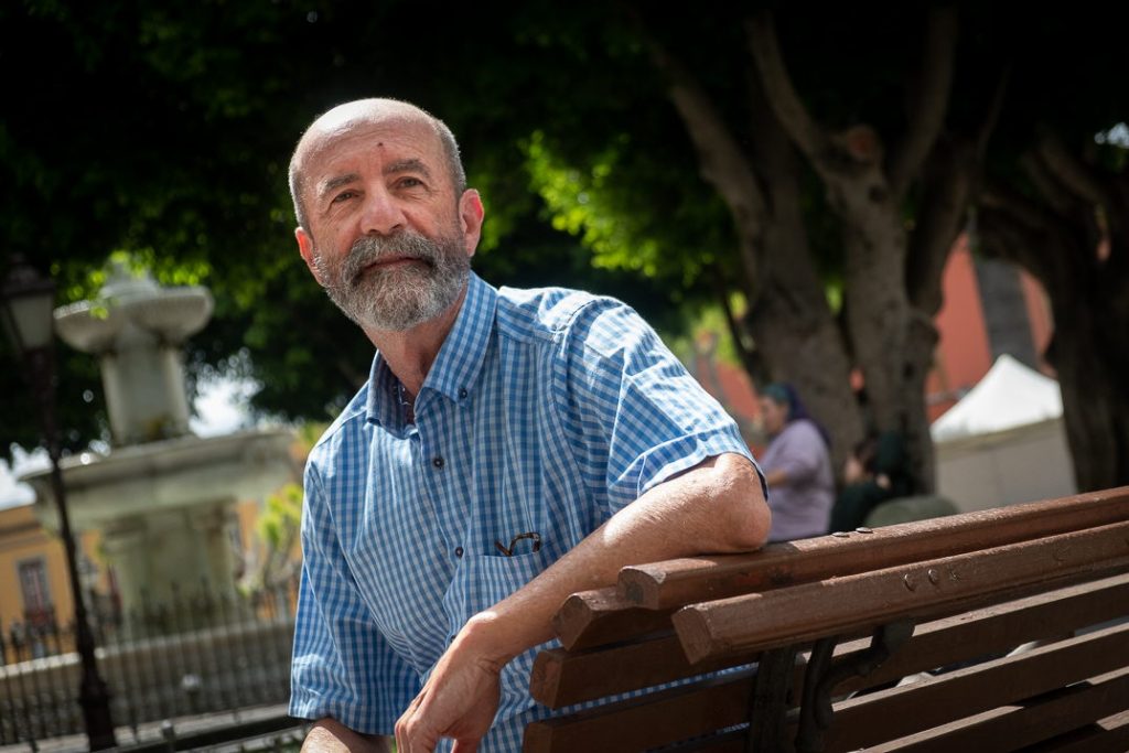 Santiago Pérez, portavoz de XTF-NC / Fran Pallero