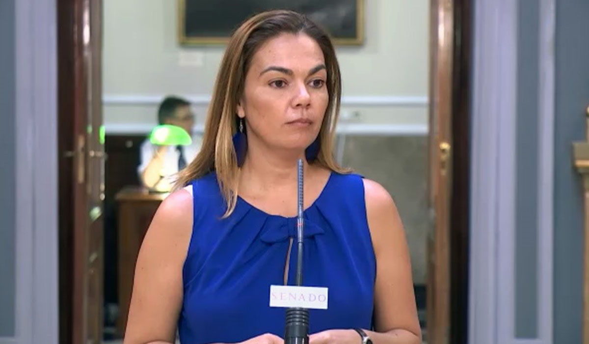María José López Santana, senadora de Nueva Canarias. DA