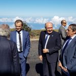 Pedro Duque, en la presentación del telescopio Cherenkov en La Palma. / David Sanz