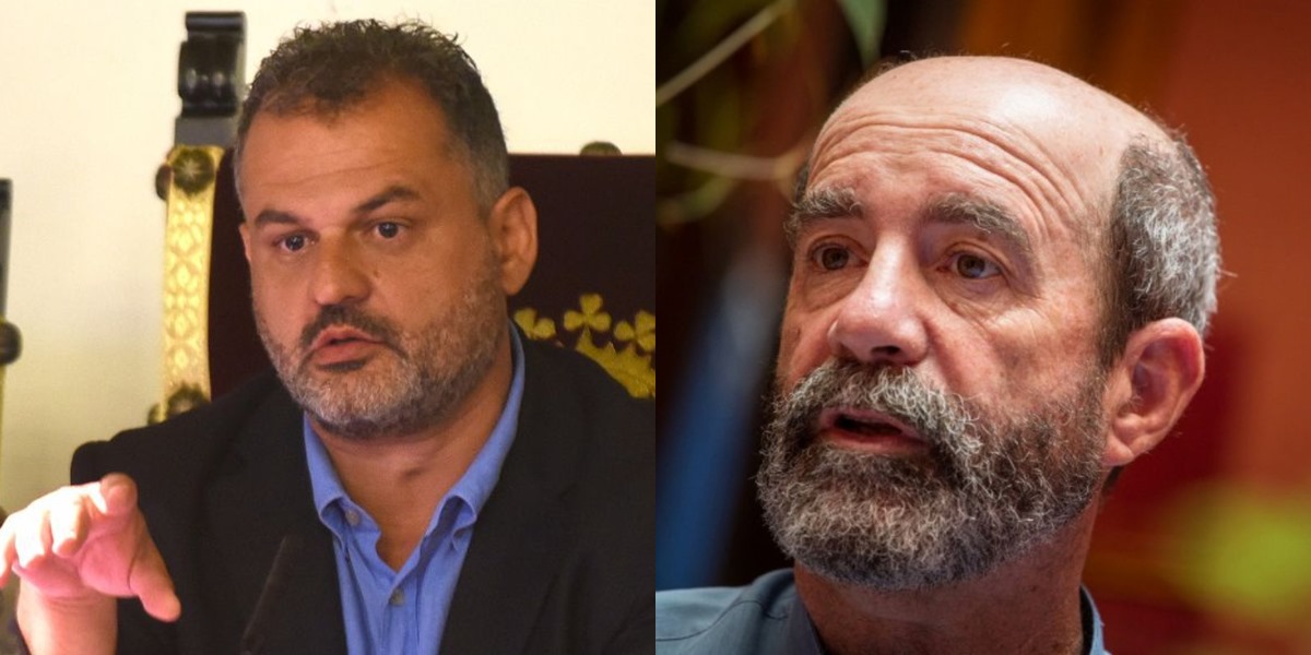 José Alberto Díaz y Santiago Pérez. / Sergio Méndez / DA