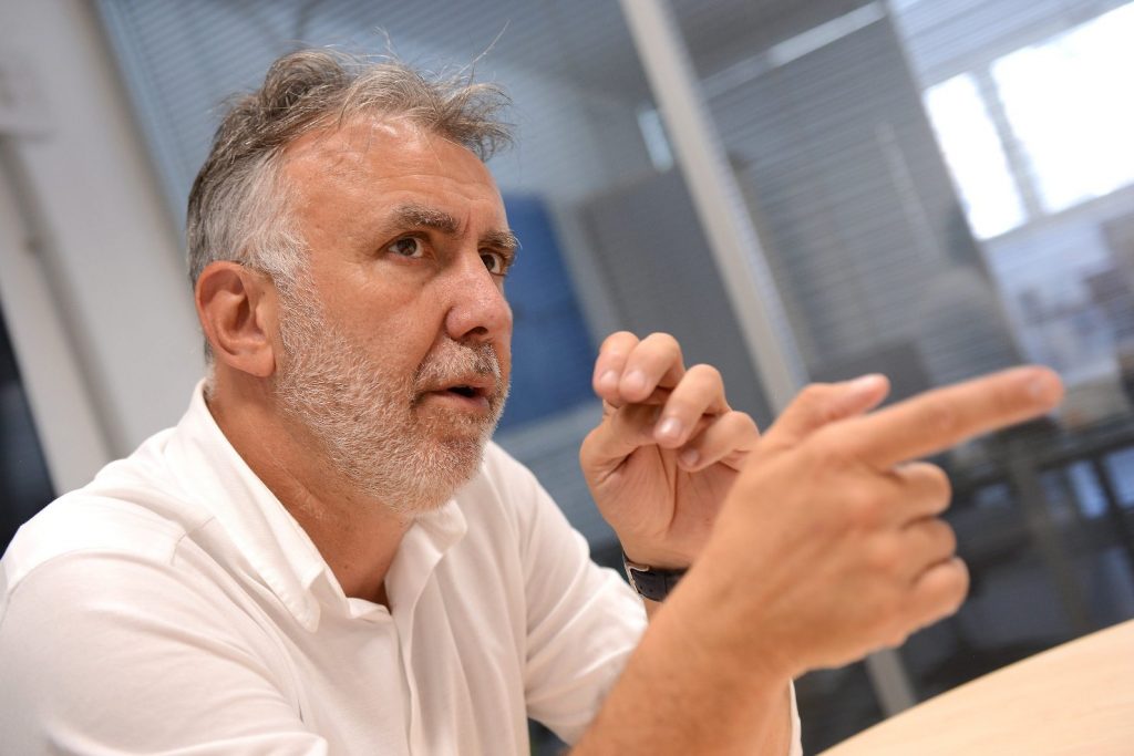 Ángel Víctor Torres, secretario general del PSOE de Canarias y candidato a la presidencia del Gobierno de Canarias / Sergio Méndez