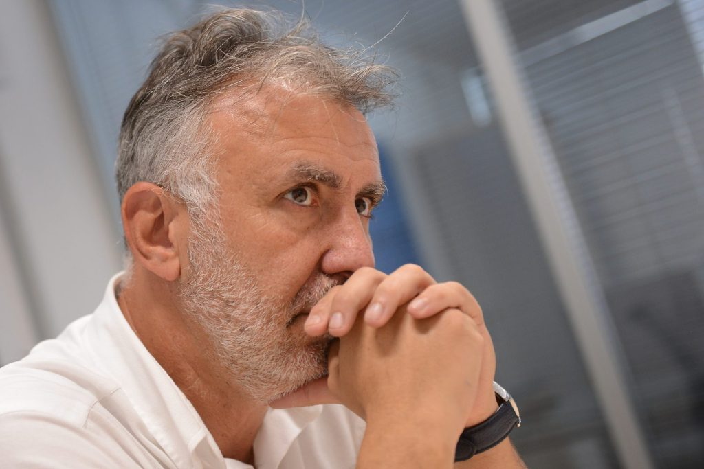 Ángel Víctor Torres, secretario general del PSOE de Canarias y candidato a la presidencia del Gobierno de Canarias / Sergio Méndez