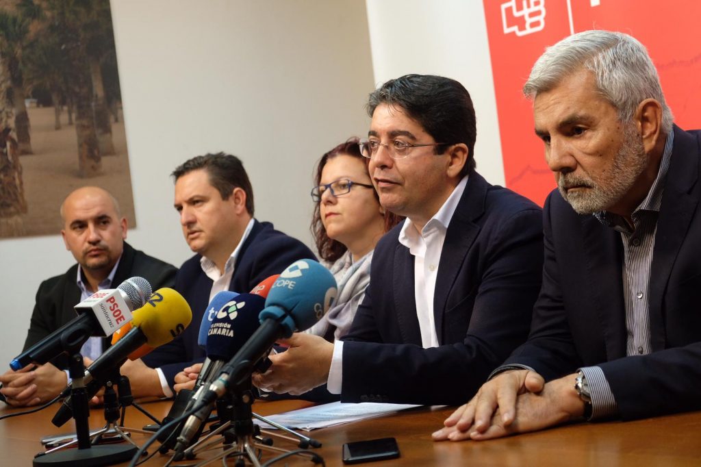 Pedro Martín, durante la reunión. / Fran Pallero