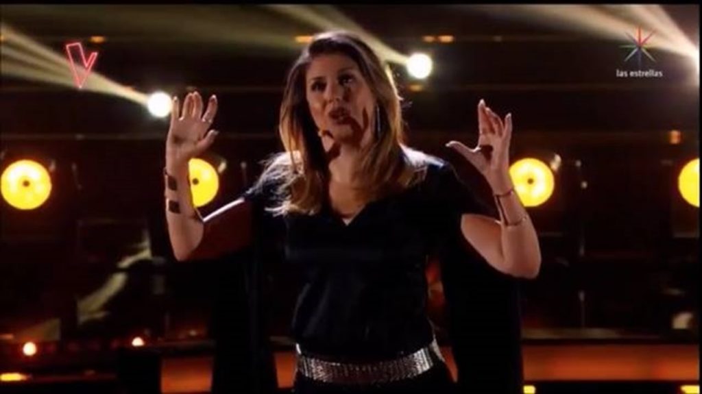 Cristina Ramos, en 'La Voz México'. / EP