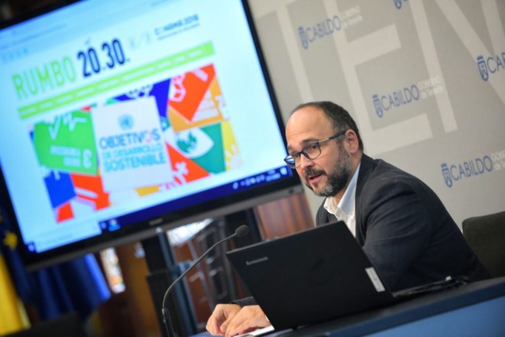 José Antonio Valbuena, consejero de Medio Ambiente y Sostenibilidad del Cabildo de Tenerife. DA