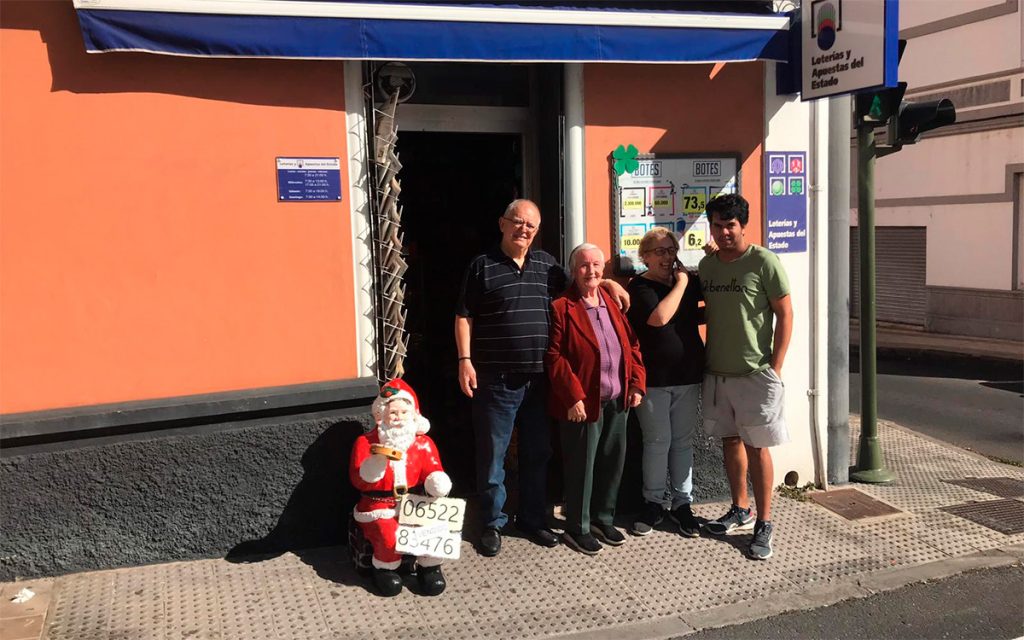GORDO DE NAVIDAD 2018 CALLE LOS SUEÑOS