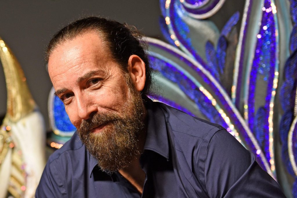 Santi Castro, diseñador del Carnaval, Foto de Sergio Méndez
