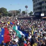 Manifestación 23 de enero Caracas