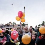 Momentos de la cabalgata de los Reyes Mago en Arona / Foto: DA