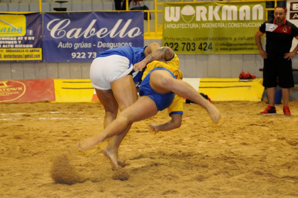 chimbesque arguama lucha canaria