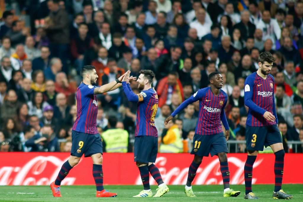 El Barça da el golpe de la Copa en el Bernabéu