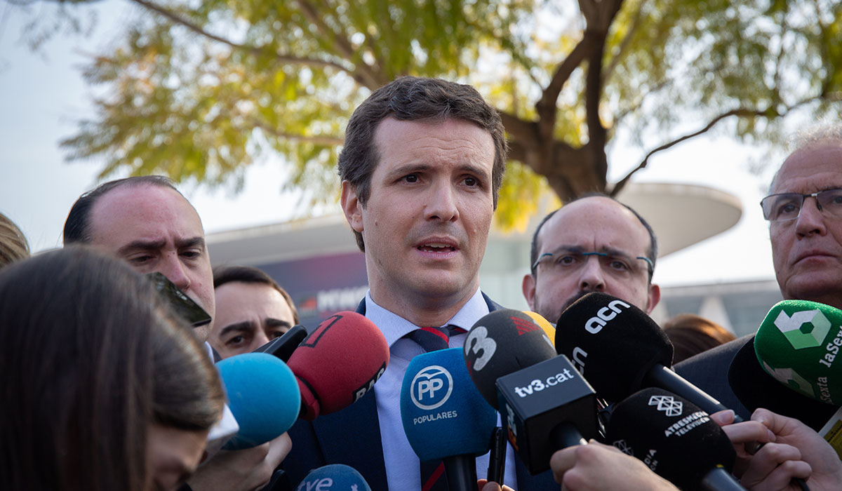 Pablo Casado, líder del Partido Popular. | EUROPA PRESS