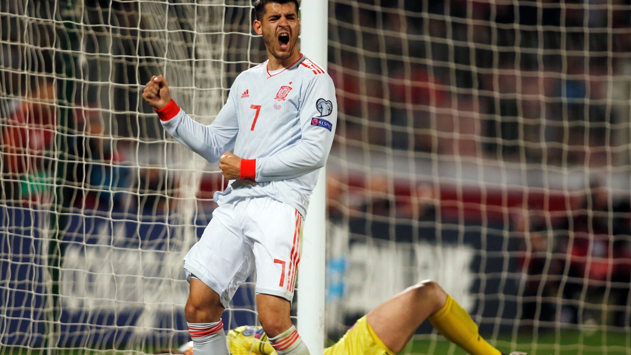 Álvaro Morata firmó los dos goles de España. | El Español