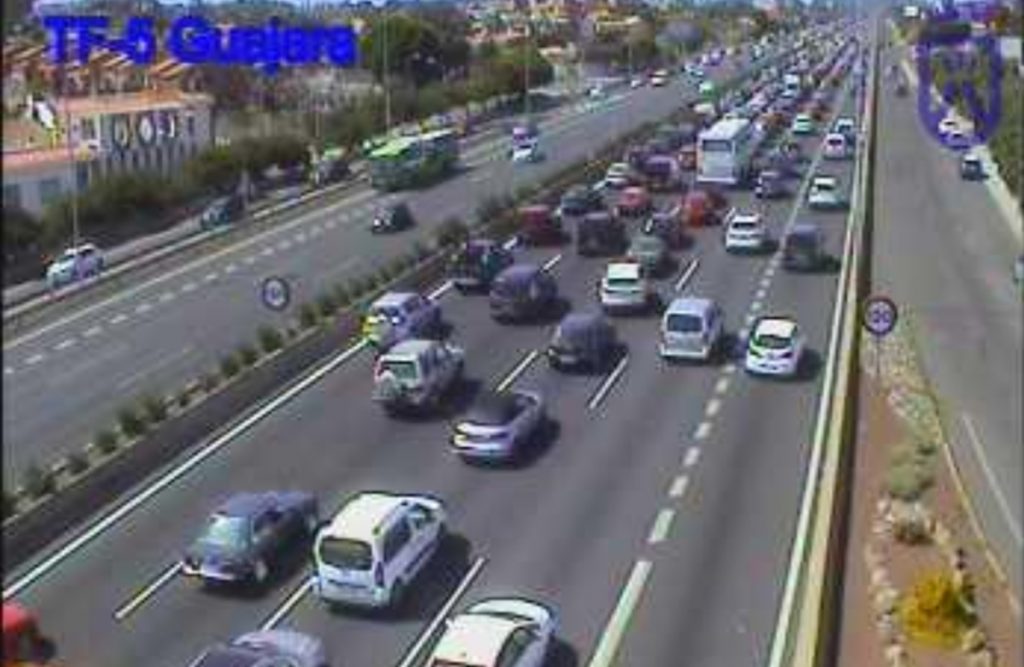 El accidente geenra importantes retenciones| DA