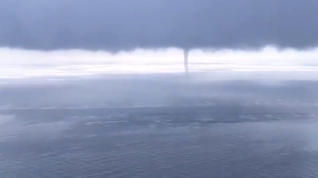 Manga marina en aguas de Lanzarote| @controladores