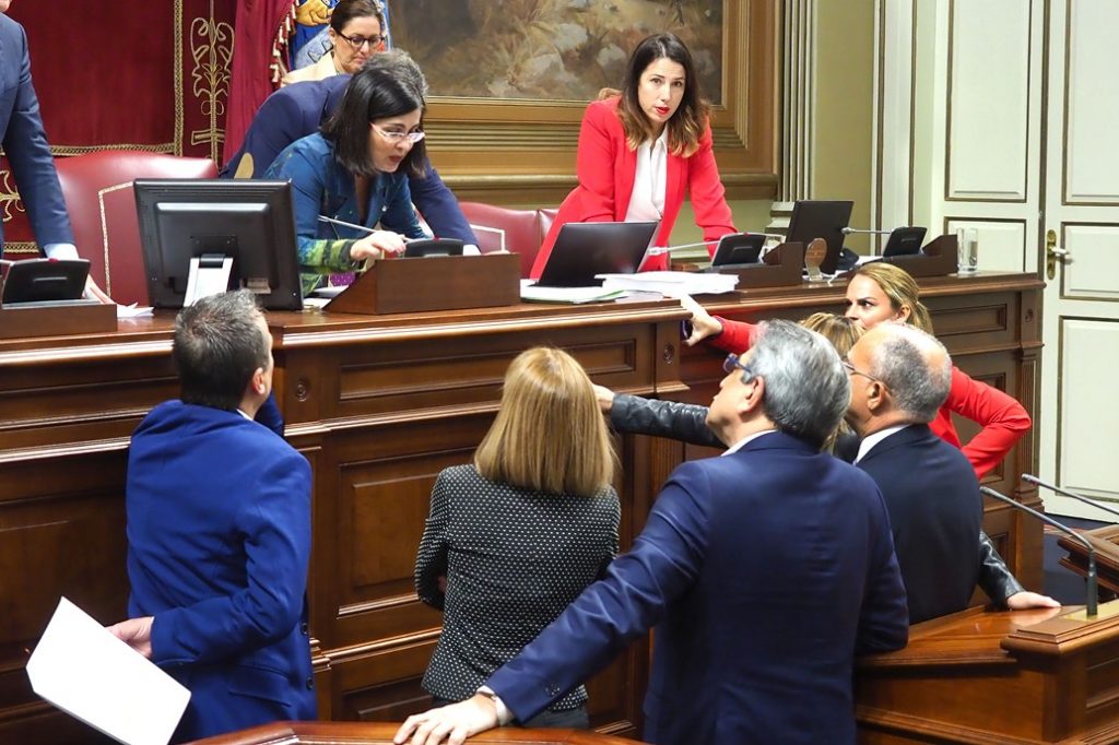 Parlamento de Canarias. / SERGIO MÉNDEZ