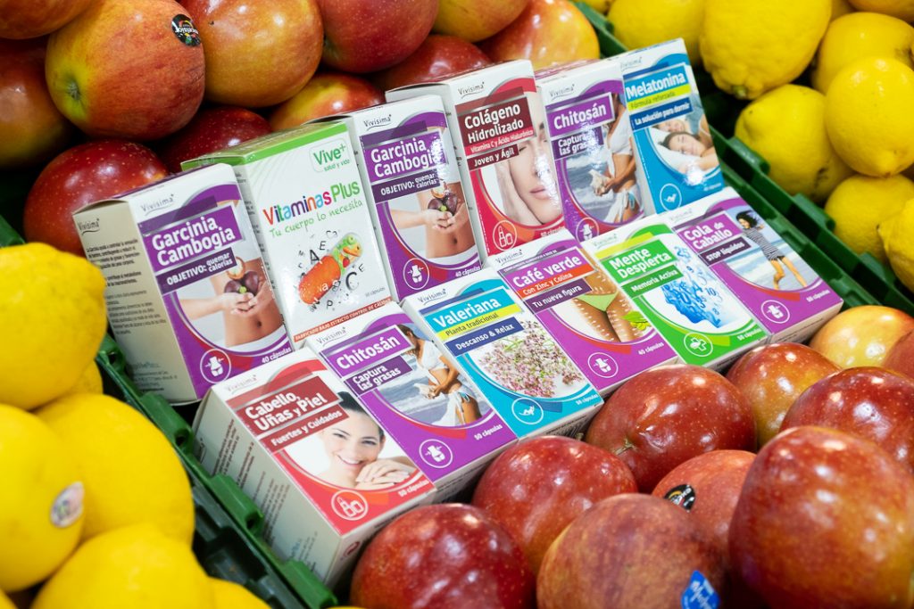 Los hipermercados Tu Trébol ofrecen una amplia gama de complementos alimenticios para la salud y el bienestar