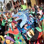 La Sardina de la Inclusión fue todo un éxito de participación, ritmo y color. / FRAN PALLERO
