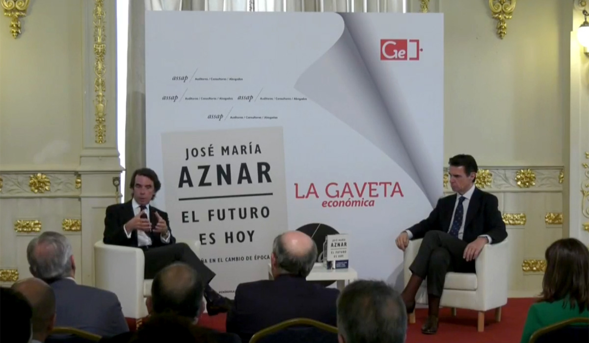 AZNAR Y SORIA PRESENTACIÓN LIBRO LAS PALMAS