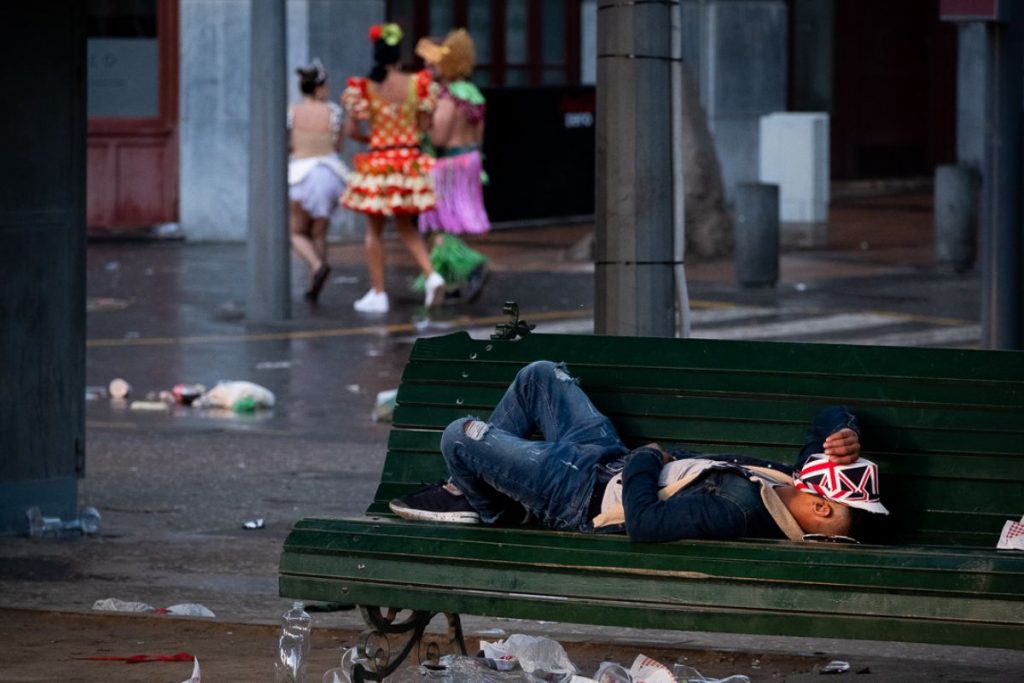 BASURA CARNAVAL SANTA CRUZ 2019