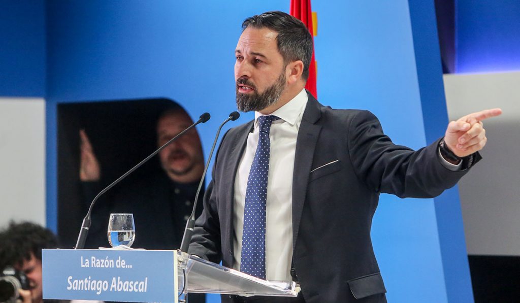 Santiago Abascal. | EUROPA PRESS