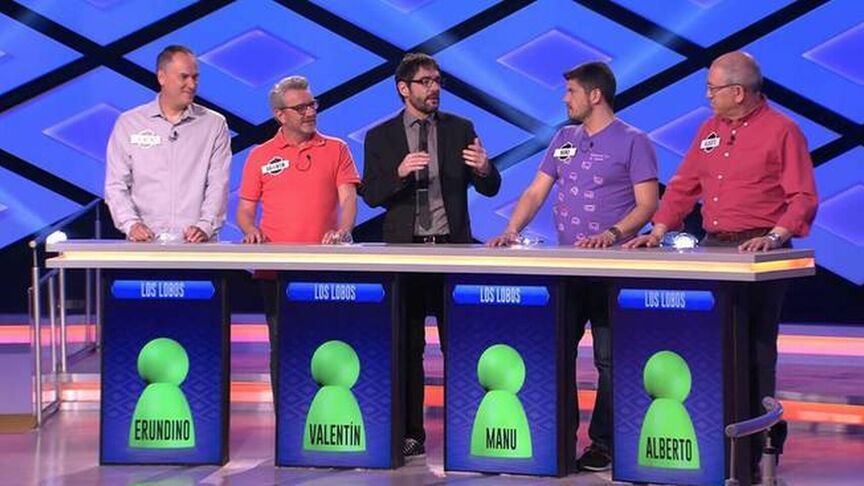 Juanra Bonet con el equipo de Los Lobos en '¡Boom!'. El Español