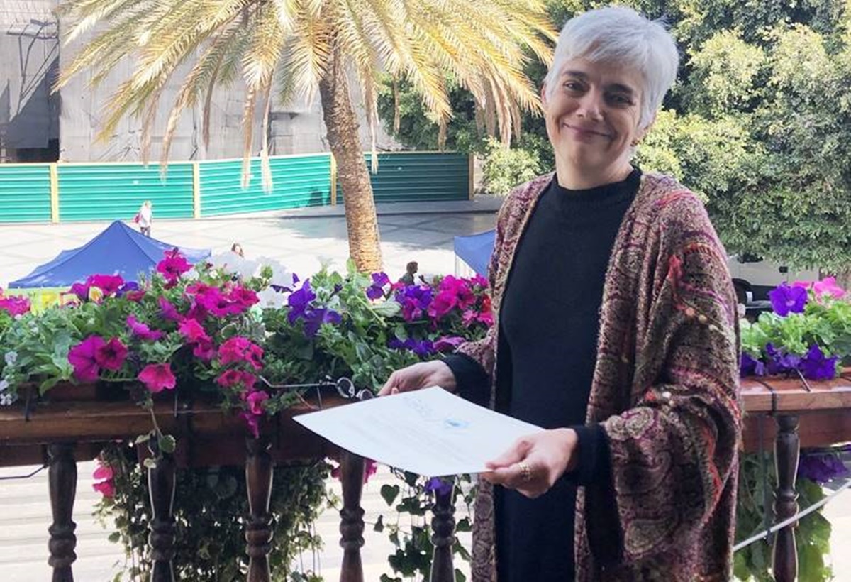 Ana María Montesinos, habla, sin tapujos, de la realidad social de la Isla Bonita, y de los dramas silenciosos del maltrato machista. | DA