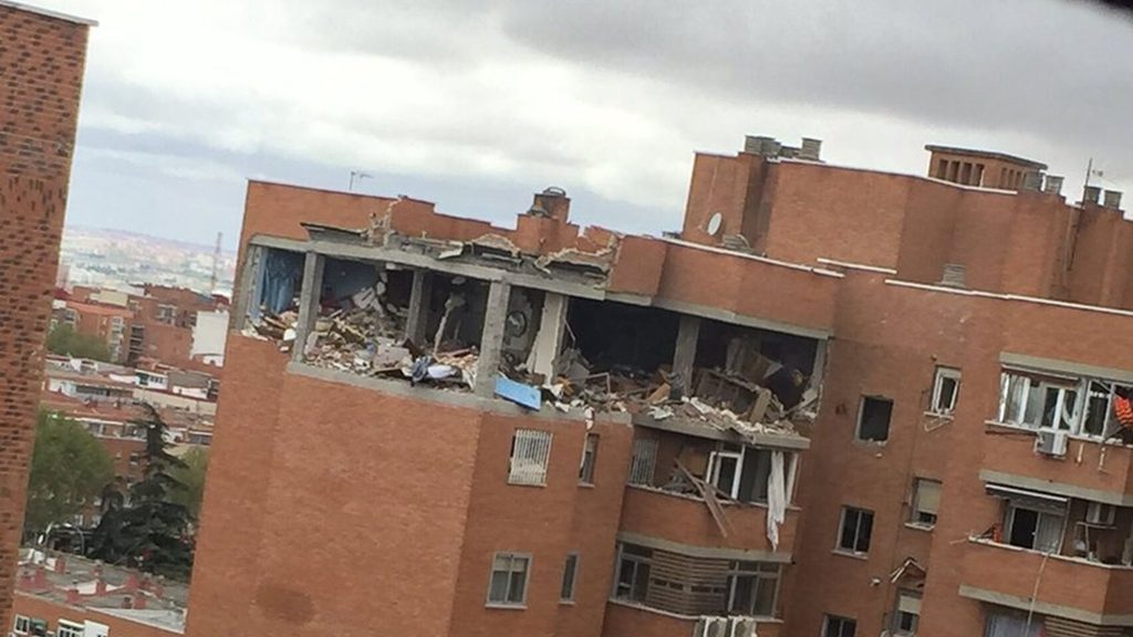 Explosión Madrid EL Español