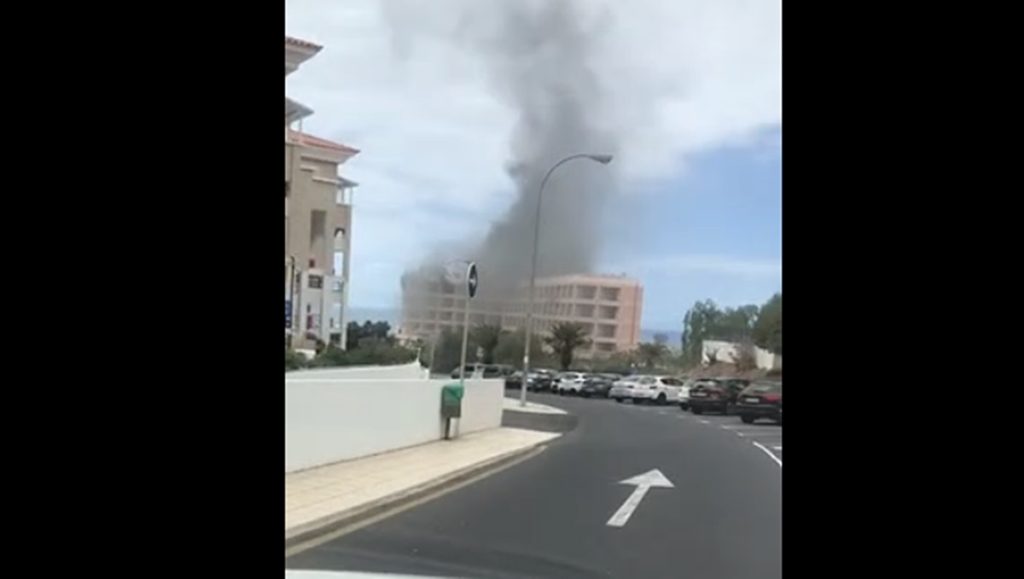 Incendio en Callao Salvaje